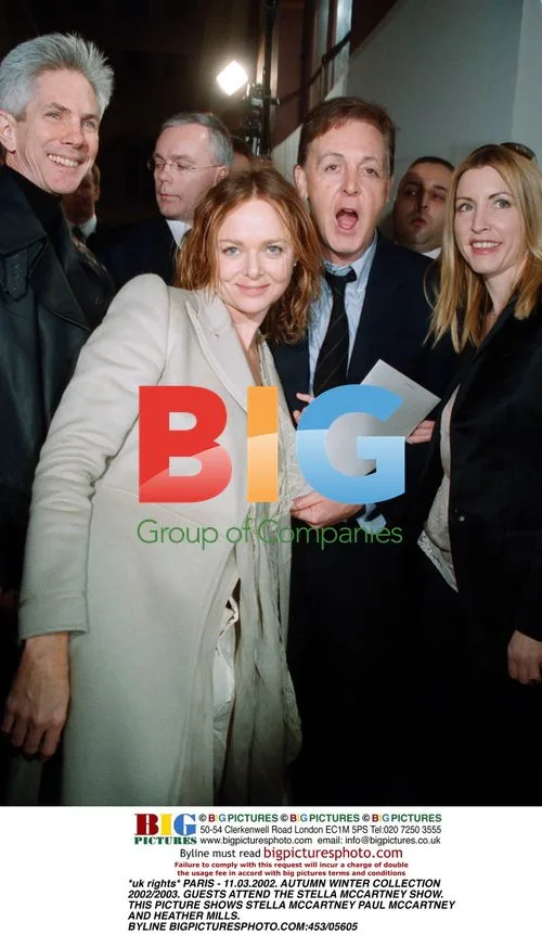 Stella McCartney AW 2002 Show with Guests