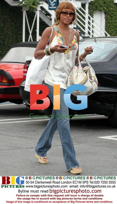 Eve Jeffers Shopping in Beverly Hills
