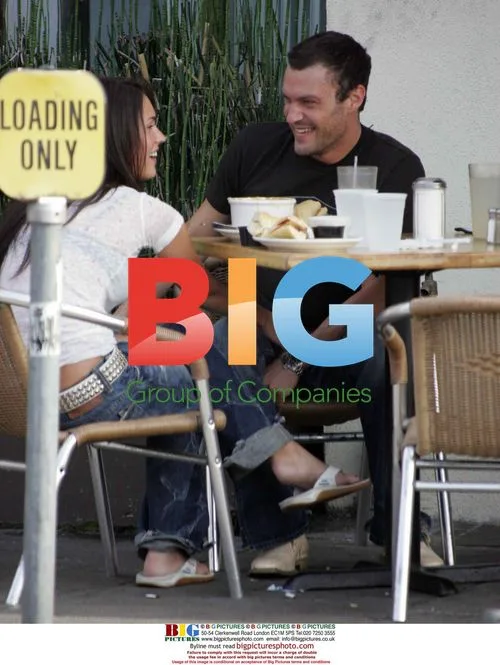 Brian Austin Green and Megan Fox's Cafe Date