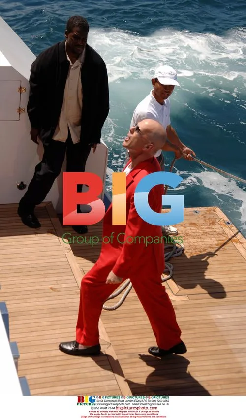 Bruce Willis at Big Red Book Launch in Cannes