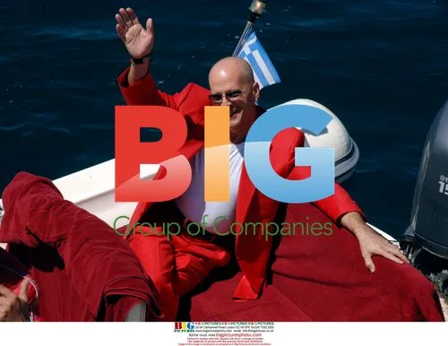 Bruce Willis at Big Red Book Launch in Cannes