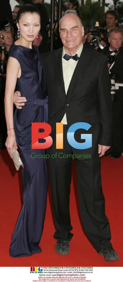 Li Xin and Barbet Schroeder at Cannes