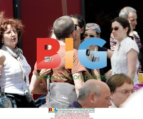 Elijah Wood and Pamela Racine in Cannes