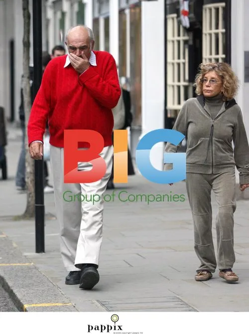 Sean Connery and Wife Out in London