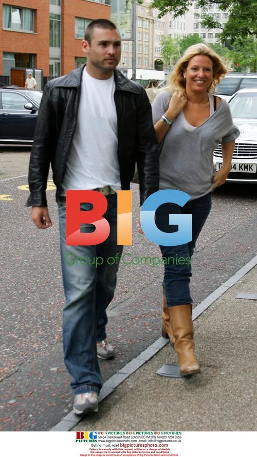 Stuart Manning arrives at Radio 1 studio