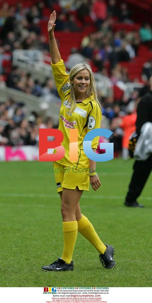 Kate Lawler at Soccer Six Charity Event