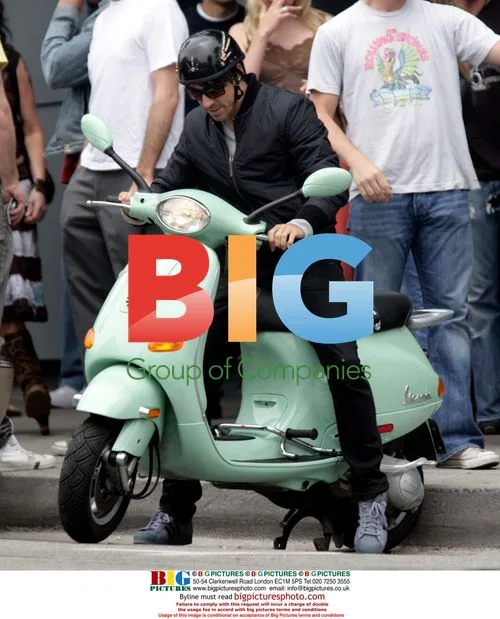 Anthony Kiedis steps out on scooter