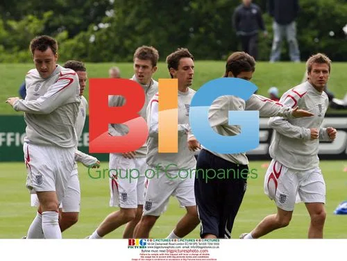 England Team at World Cup Prep