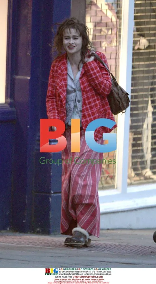 Helena Bonham Carter Seen in Central London