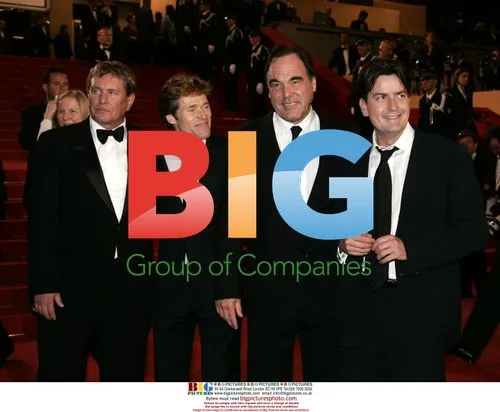 Cast of 'Platoon' at Cannes Film Festival