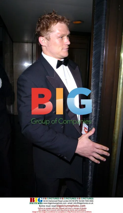 England Rugby Player Josh Lewsey Bumps Into Door