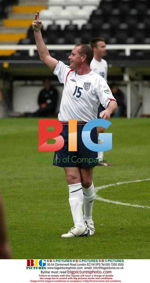 Robbie Williams at Soccer Aid Training