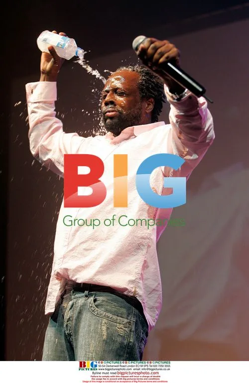 Singer Wyclef Jean performs at American Idol preview