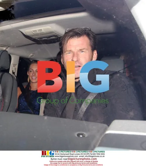 Nick Faldo at Beckham's World Cup Party