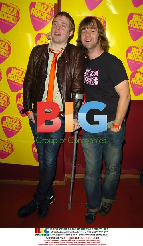 Andy McKay and Ricky Wilson at Ibiza Rocks launch party