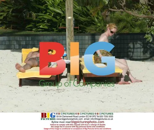 Tilda Swinton on Caribbean Vacation