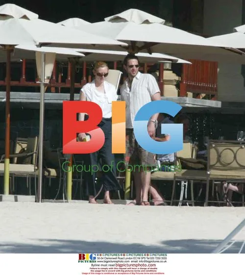 Tilda Swinton on Caribbean holiday
