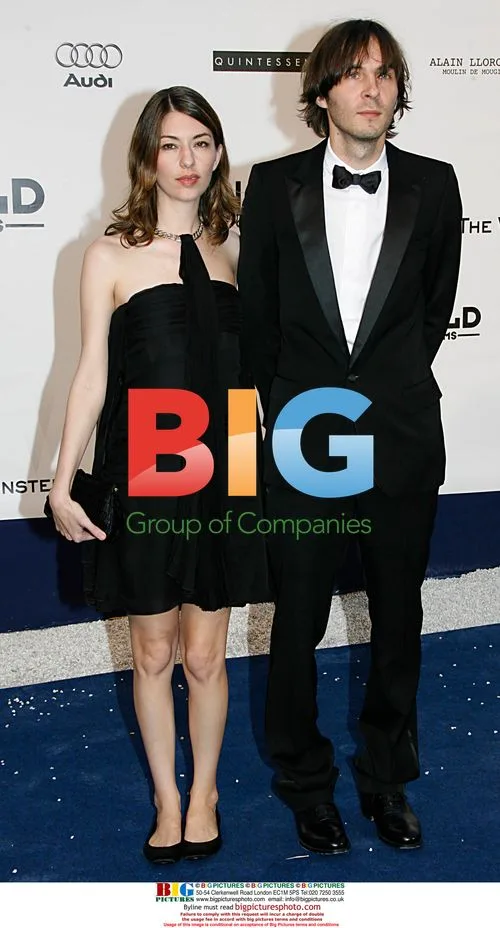 Sofia Coppola and Thomas Mars at amfAR Cannes event