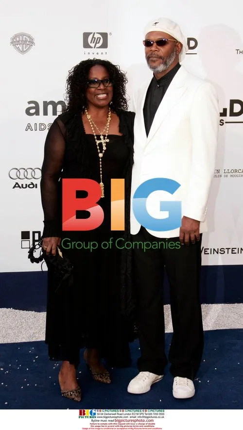 Samuel L. Jackson at amfAR's Cinema Against AIDS Benefit