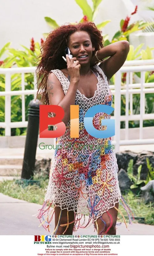 Melanie B on the Beach in Hawaii