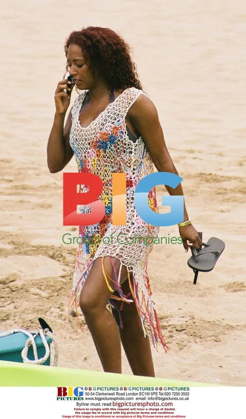 Melanie B on Hawaii Beach
