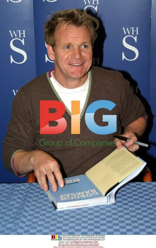 Gordon Ramsay Book Signing