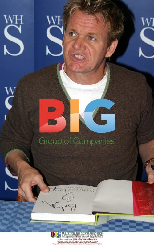 Gordon Ramsay Book Signing in Manchester