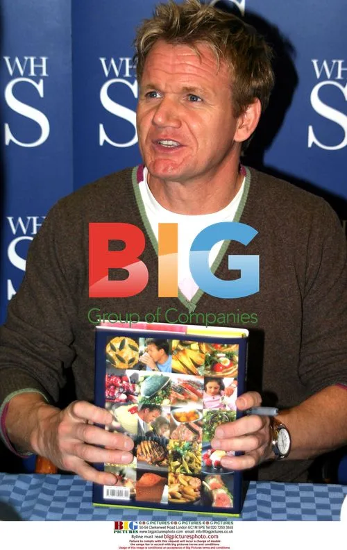 Gordon Ramsay book signing