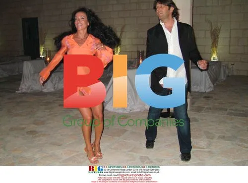 Nancy Dell'Olio on Holiday in Puglia