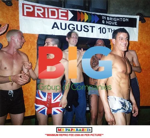 Pete Bennett at Brighton Pride 2002