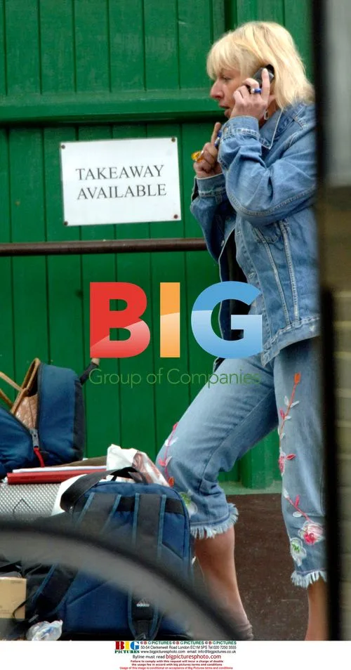 Carol Thatcher Filming 'Call Me a Cabby'
