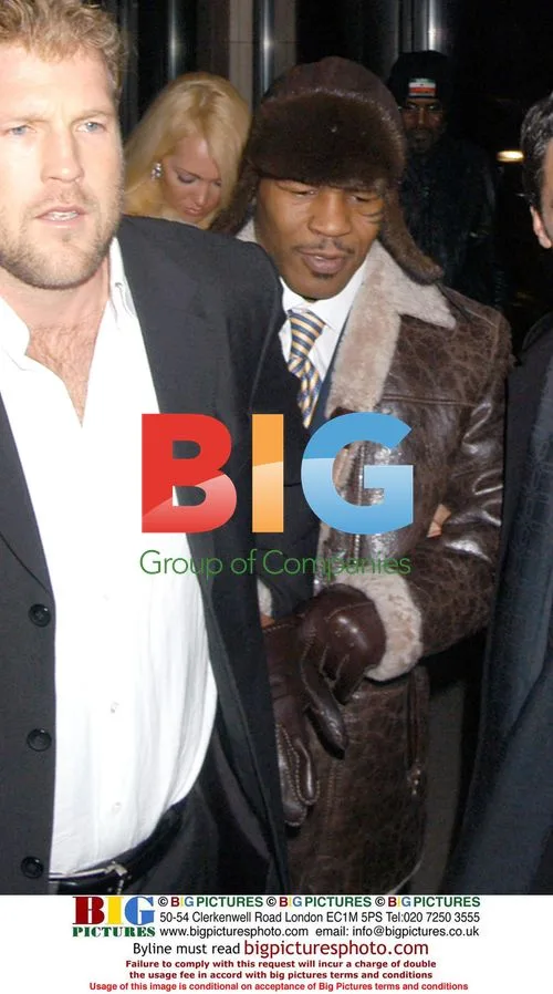 Mike Tyson and Aisleyne Hogan Wallace at Kabaret
