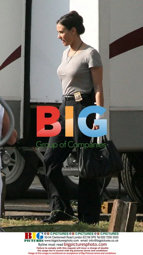 Demi Moore Films 'Mr. Brooks' in Louisiana