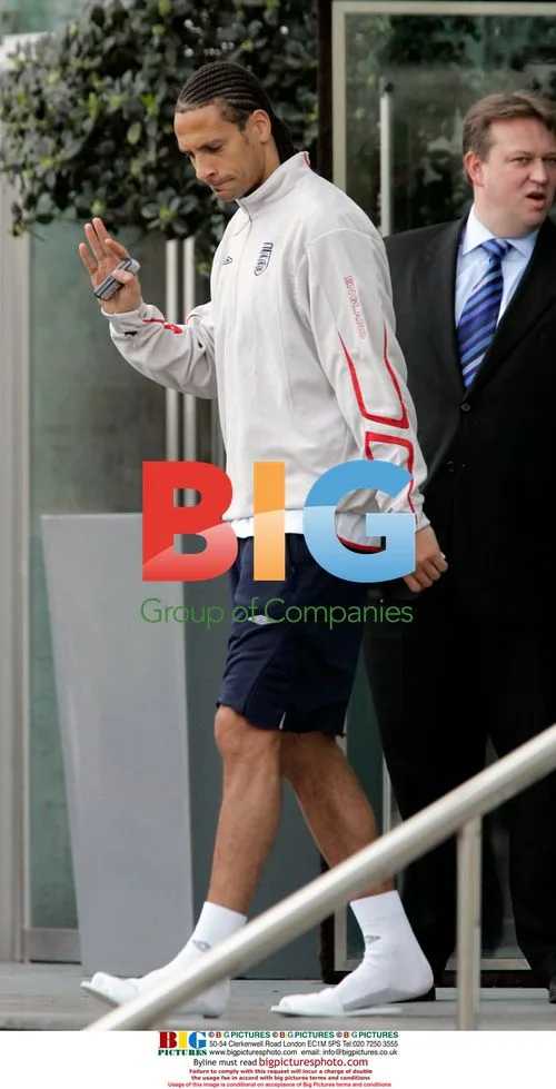 England Squad Leave Lowry Hotel for Training