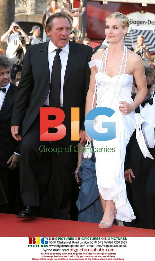 Cecile De France and Gerard Depardieu at Cannes