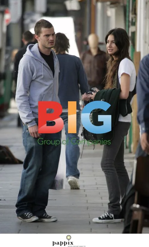 Jamie Dornan out in North London