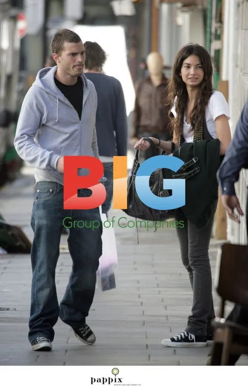 Jamie Dornan out in North London