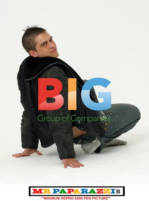 Pete Bennett at Big Brother 7 photo shoot