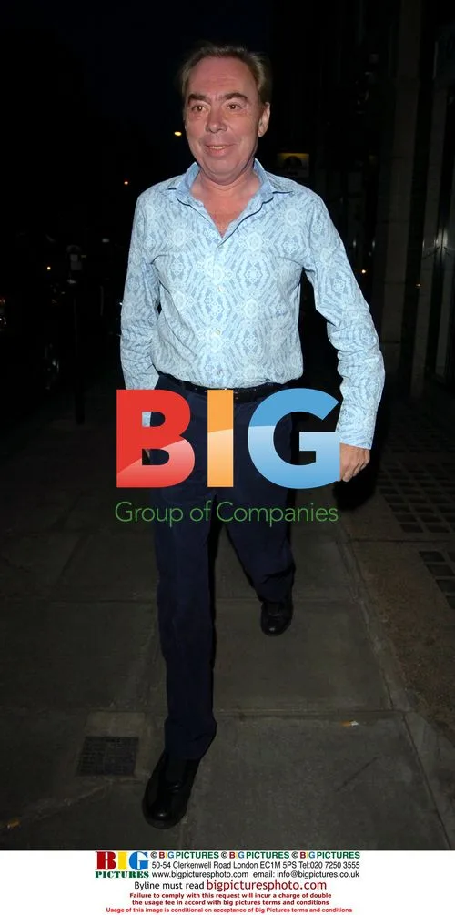 Andrew Lloyd Webber at 'Wah Wah' premiere