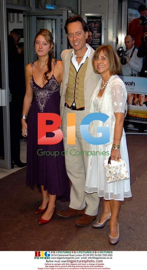 Olivia Grant, Richard E Grant and partner at 'Wah Wah' UK Premiere