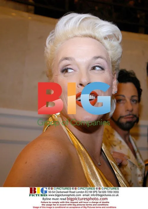 Harald Gloeckler and Brigitte Nielsen at Charity Gala