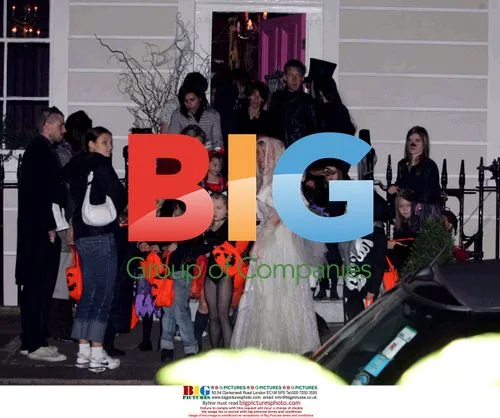 Meg Mathews Hosts Halloween Party