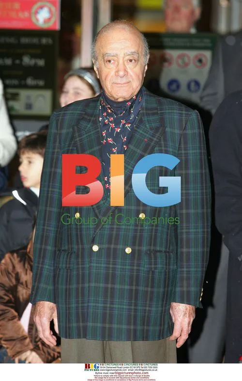 Mohamed Al Fayed at Harrods Parade