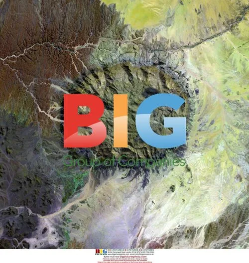 Granite Mountain 'Daures' in Namib Desert