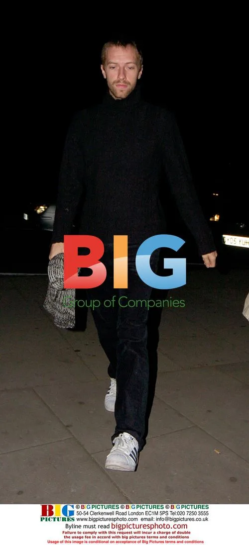 Chris Martin at Sir Paul McCartney's show