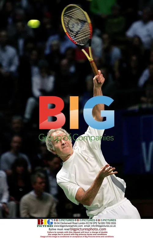 McEnroe participates in Stockholm Open