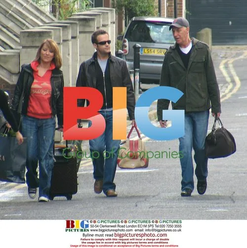 Michael Barrymore and Shaun Davis with Zoe Lucker