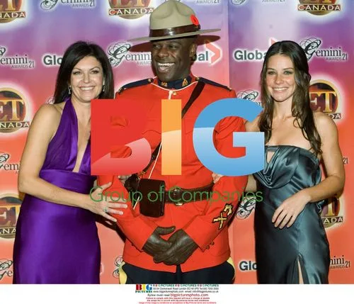 Lily and Crewson at 2006 Gemini Awards