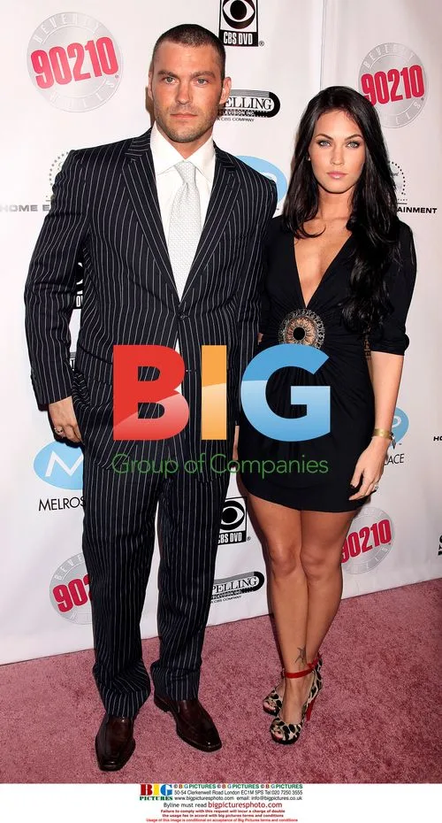 Brian Austin Green and Meagan Fox at "90210" DVD Launch