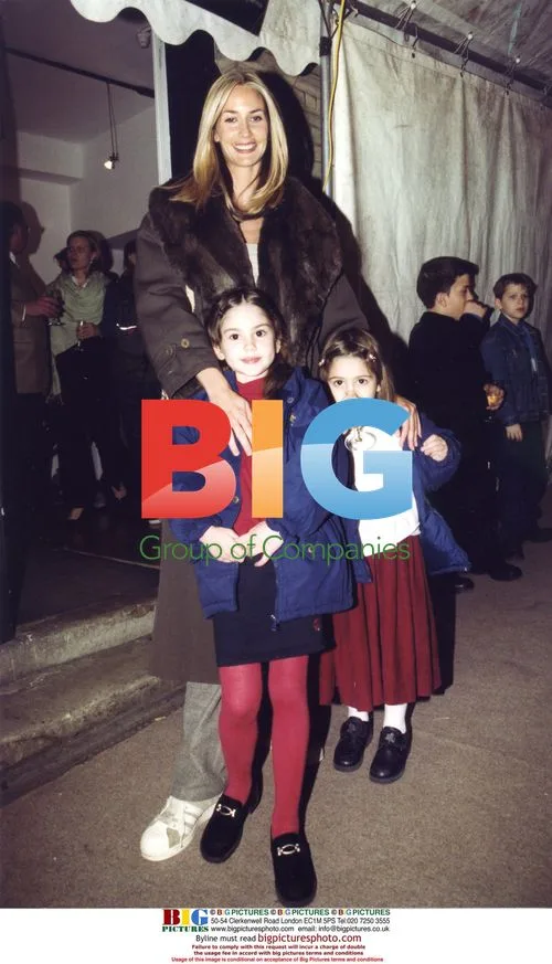 Lisa Butcher and children at book launch